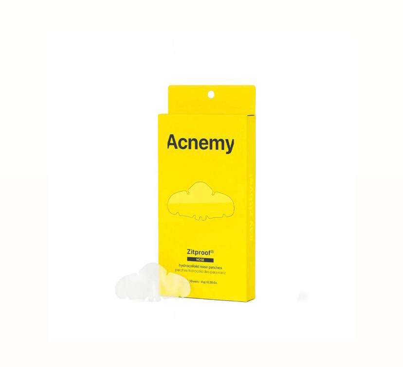 Acnemy Zitproof Nose - Гідроколоїдні пластирі для носа 10 патчів Acnemy Zitproof Nose - Гідроколоїдні пластирі для носа 10 патчів